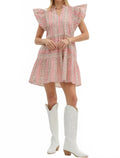Macy Mini Dress In Pink