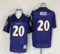 Men's Baltimore Ravens Ed Reed Mitchell & Ness Purple Legacy Replica Player jersey