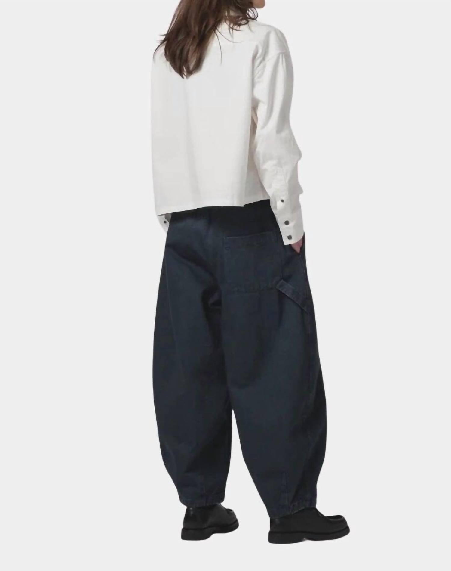 Cubic Button Down Shirt In Milk