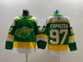 Men's Minnesota Wild Kirill Kaprizov #97 Green Alternate Premier Breakaway Player jersey