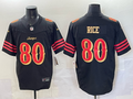 Men's San Francisco 49ers Jerry Rice #80 Black 2025 Rivalries Collection Limited Jersey
