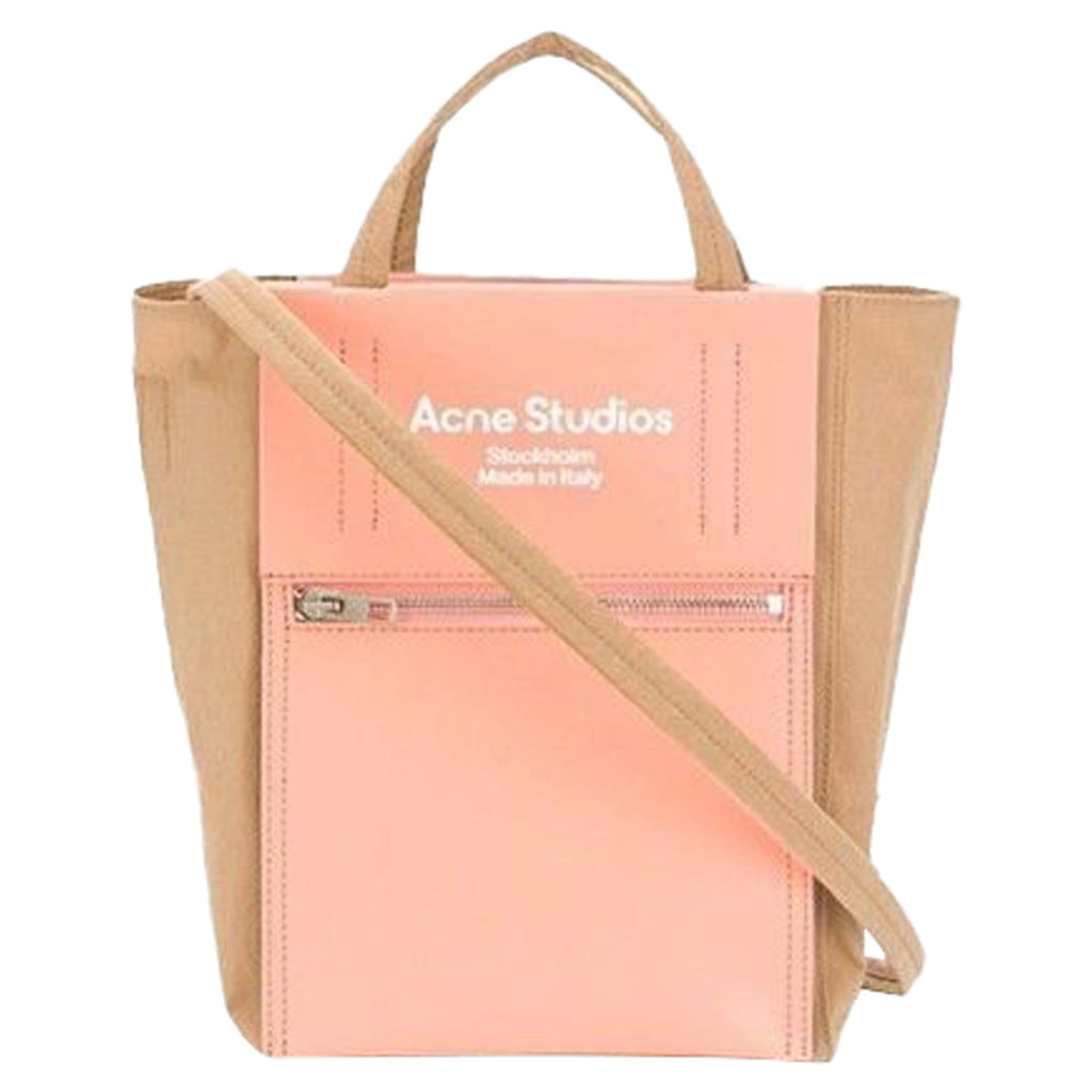 Acne Logo Mini Tote Crossbody Bag Aev