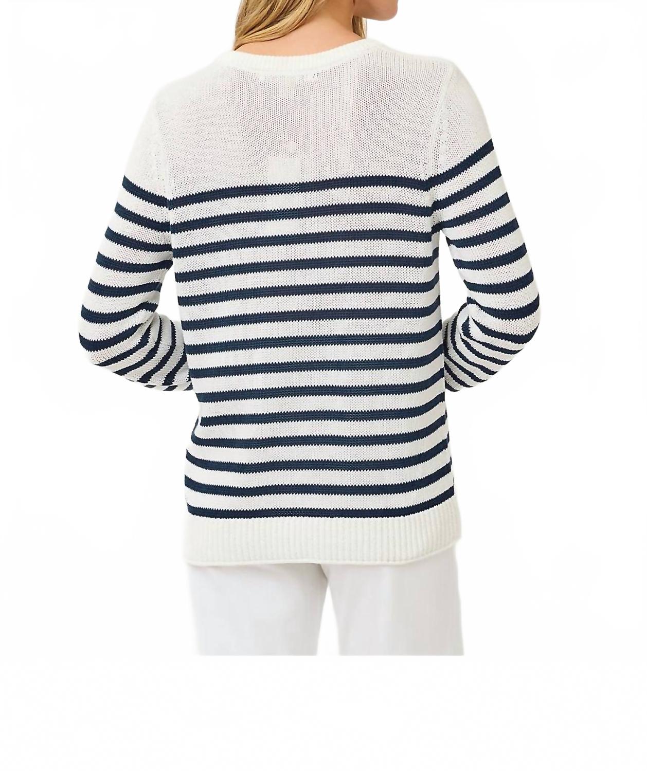Kelsa Beach Bound Sweater In Coconut