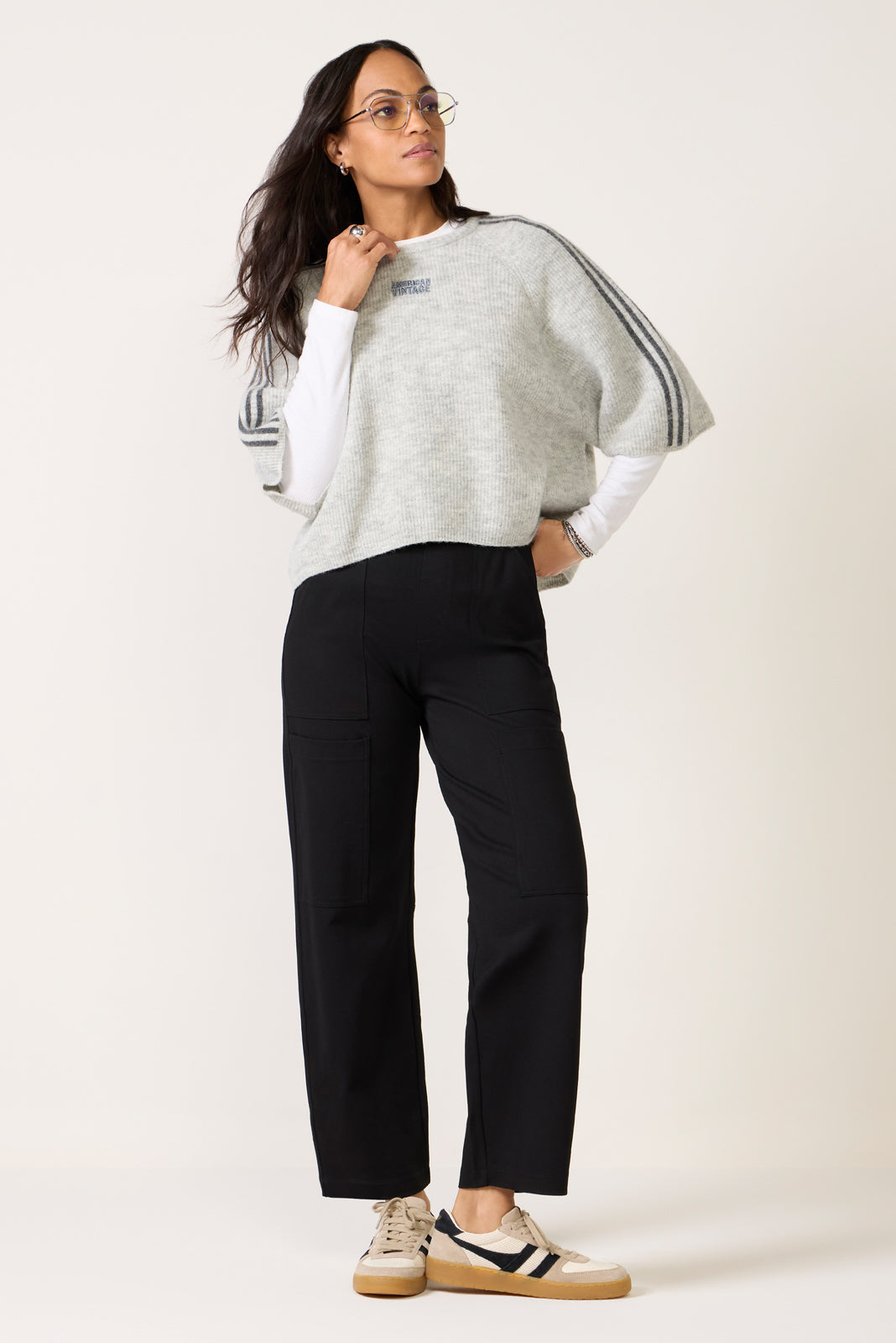 Women's Utility Ponte Barrel Pants