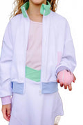 Prepletic Jules Jacket In Worth Avenue White