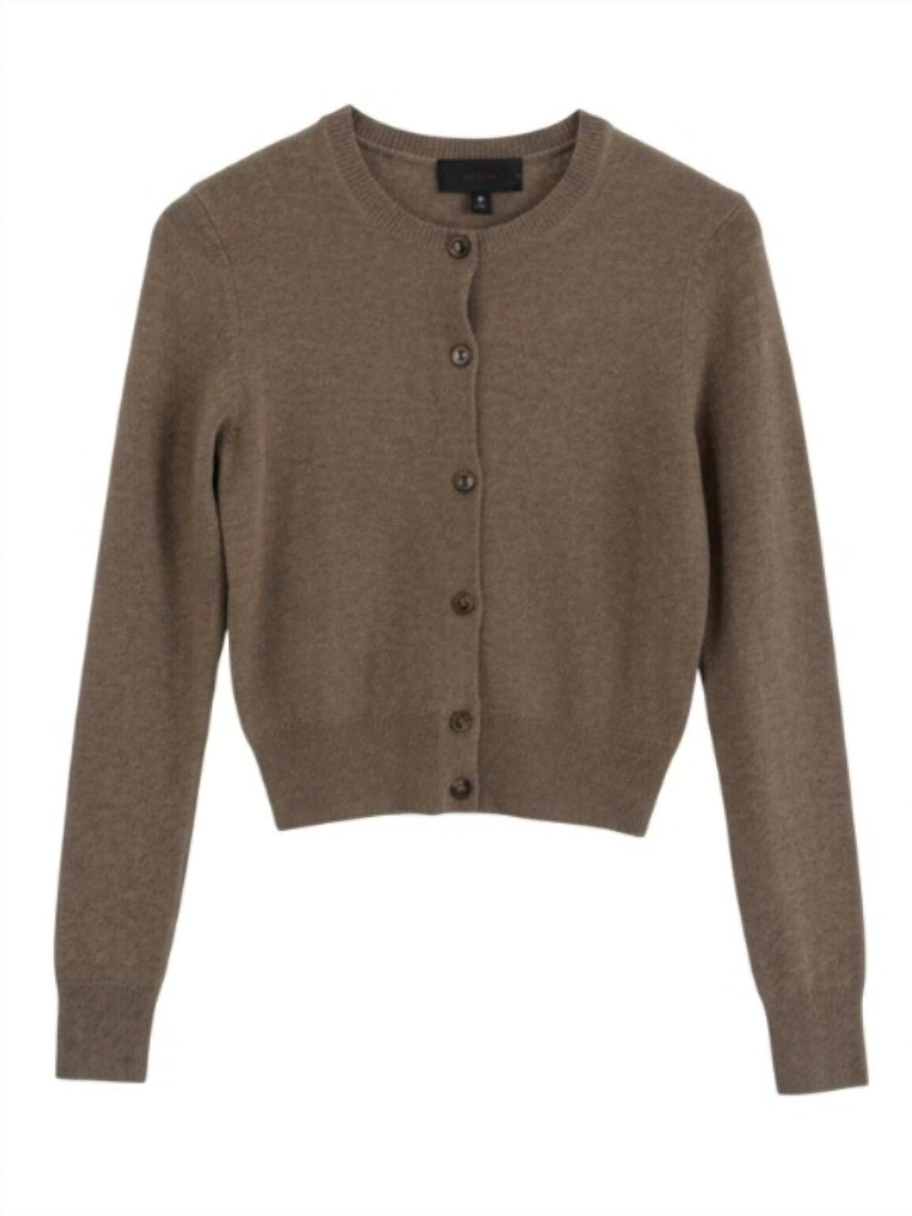 March Cashmere Cardigan In Army Grey