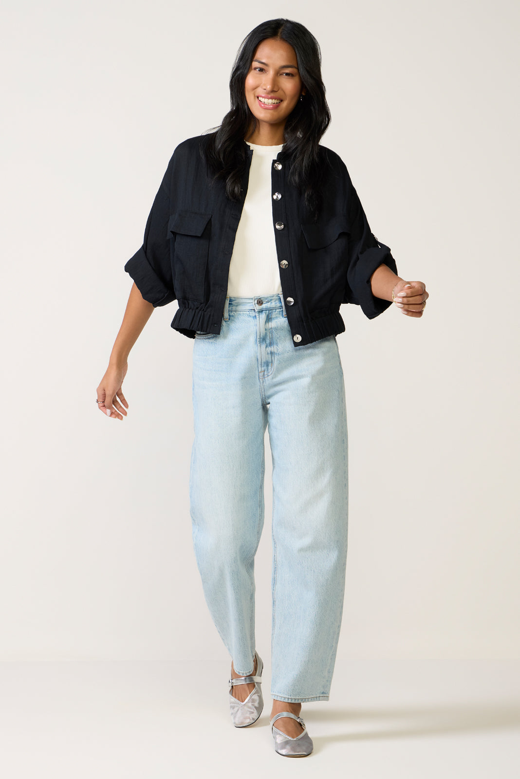 Women's Jessa Utility Bomber Jacket