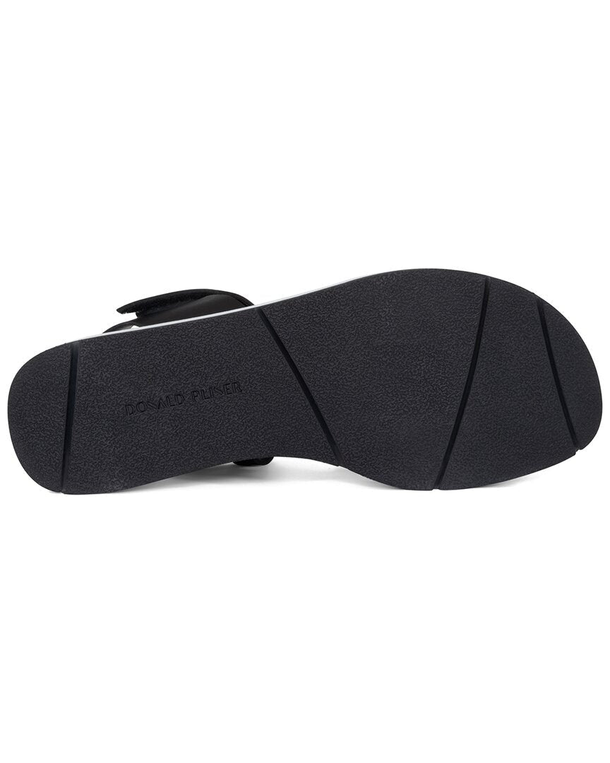 Donald Pliner Kinsley Leather-Trim Sandal