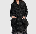 Thorne Cozy Cowl Jacket In Net