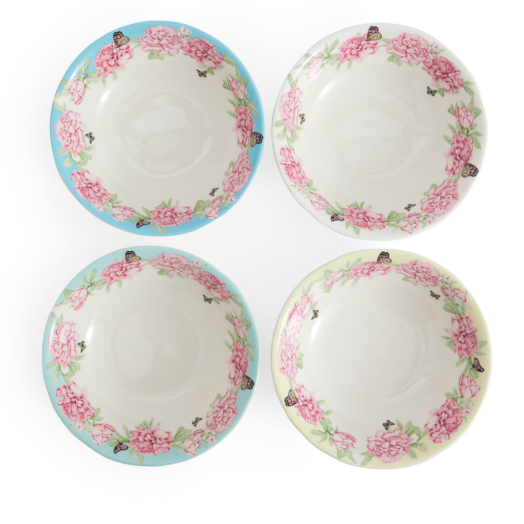 Miranda Kerr  Everyday Friendship Pasta Bowl 4 Piece Set, Mixed Pattern