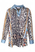 Women's Lausanne Blouse In Multi Animal