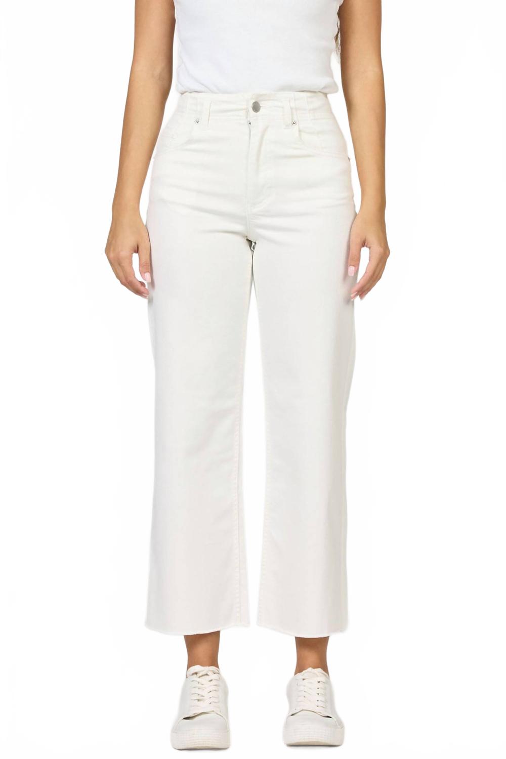 Holly High-Rise Jean In White