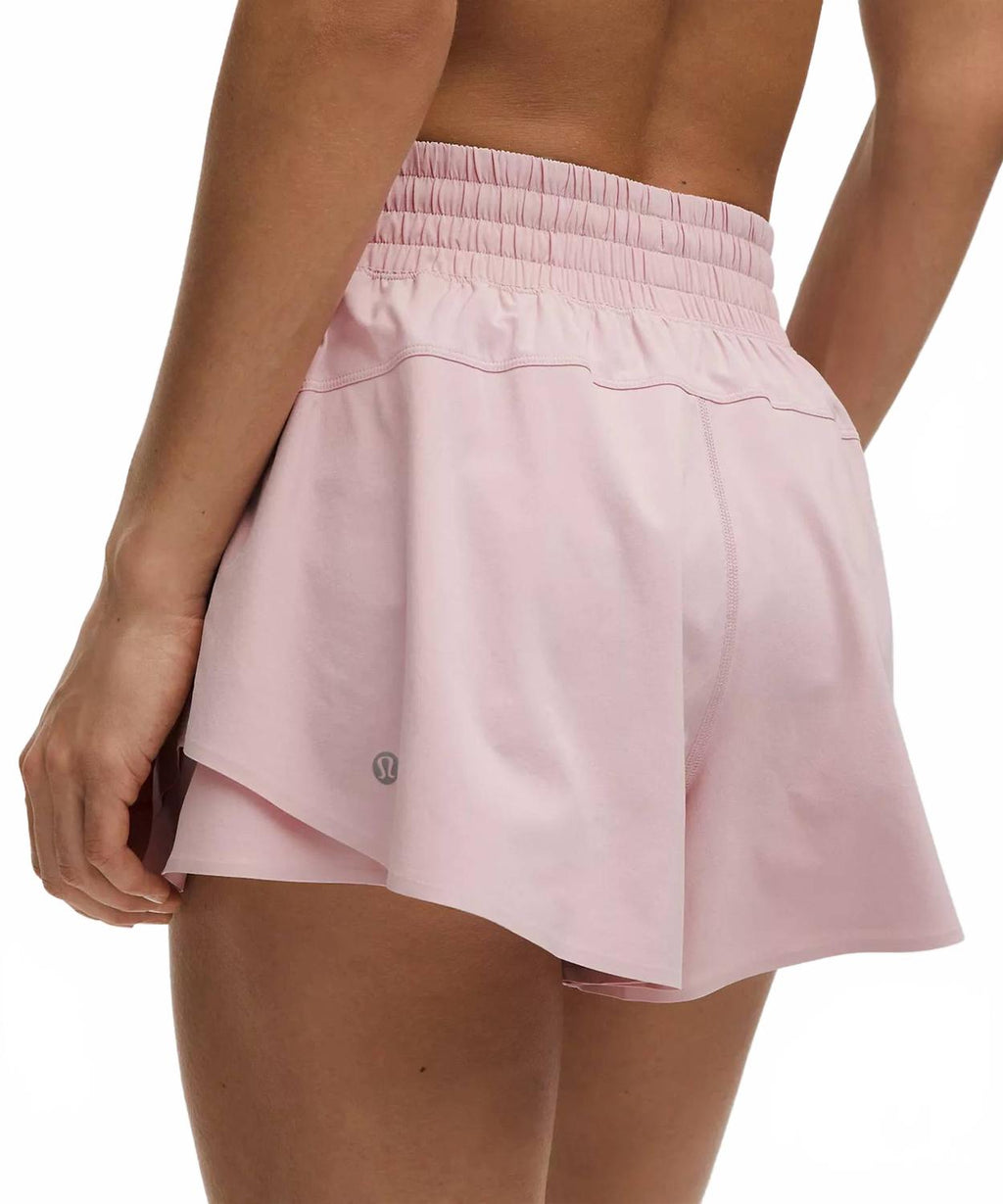 Shake It Out High Rise Running Short In Pink
