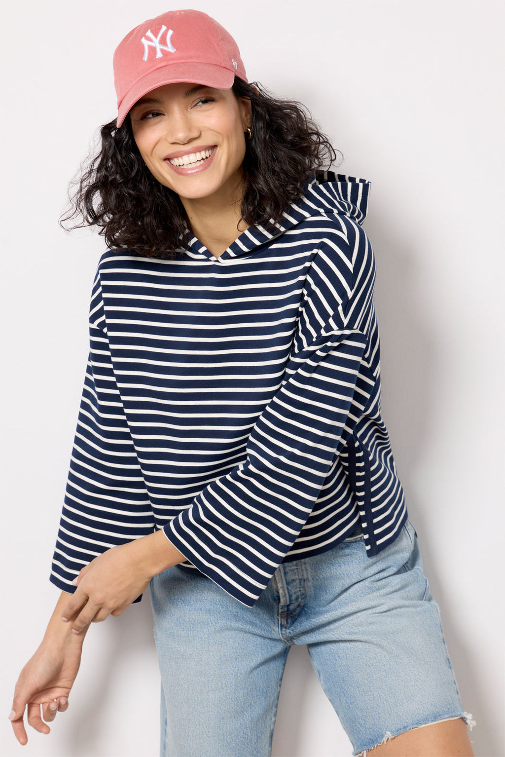 Women's Mia Stripe Hoodie