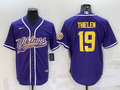 Men's Minnesota Vikings Adam Thielen #19 Purple Player Jersey1 Joint Edition