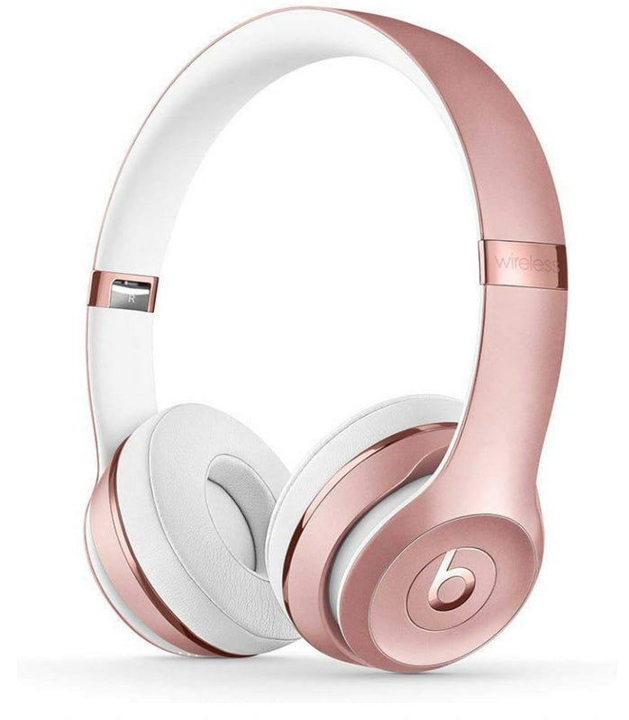 Beats Solo3 Wireless Headphones - Rose Gold (Latest Model) - MX442LLA (Renewed)