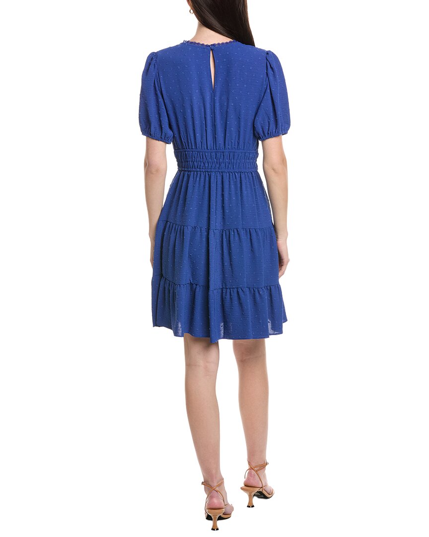 Maison Tara Swiss Dot Midi Dress