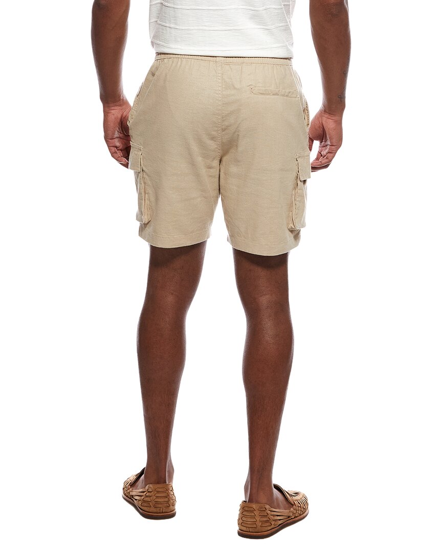 Onia Stretch Linen-Blend Cargo Short