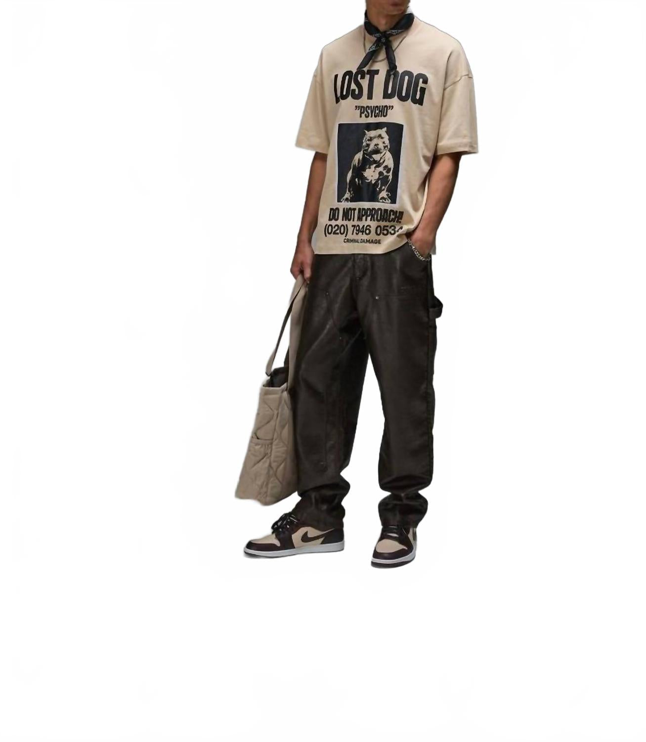 Lost Dog T-Shirt In Stone