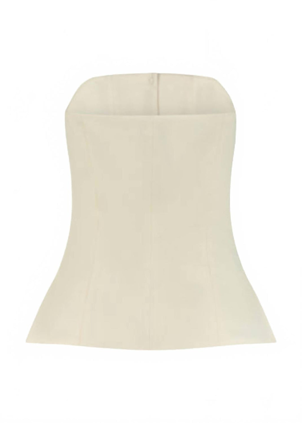 Olivia Strapless Top In Cream