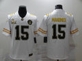 Men's Kansas City Chiefs #15 Patrick Mahomes White Game Player Jersey1