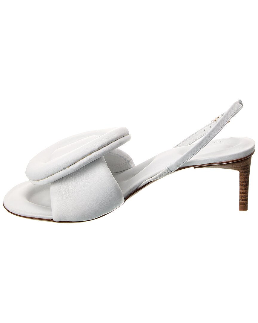 Jacquemus Les Sandales Cuscinu Leather Slingback Sandal