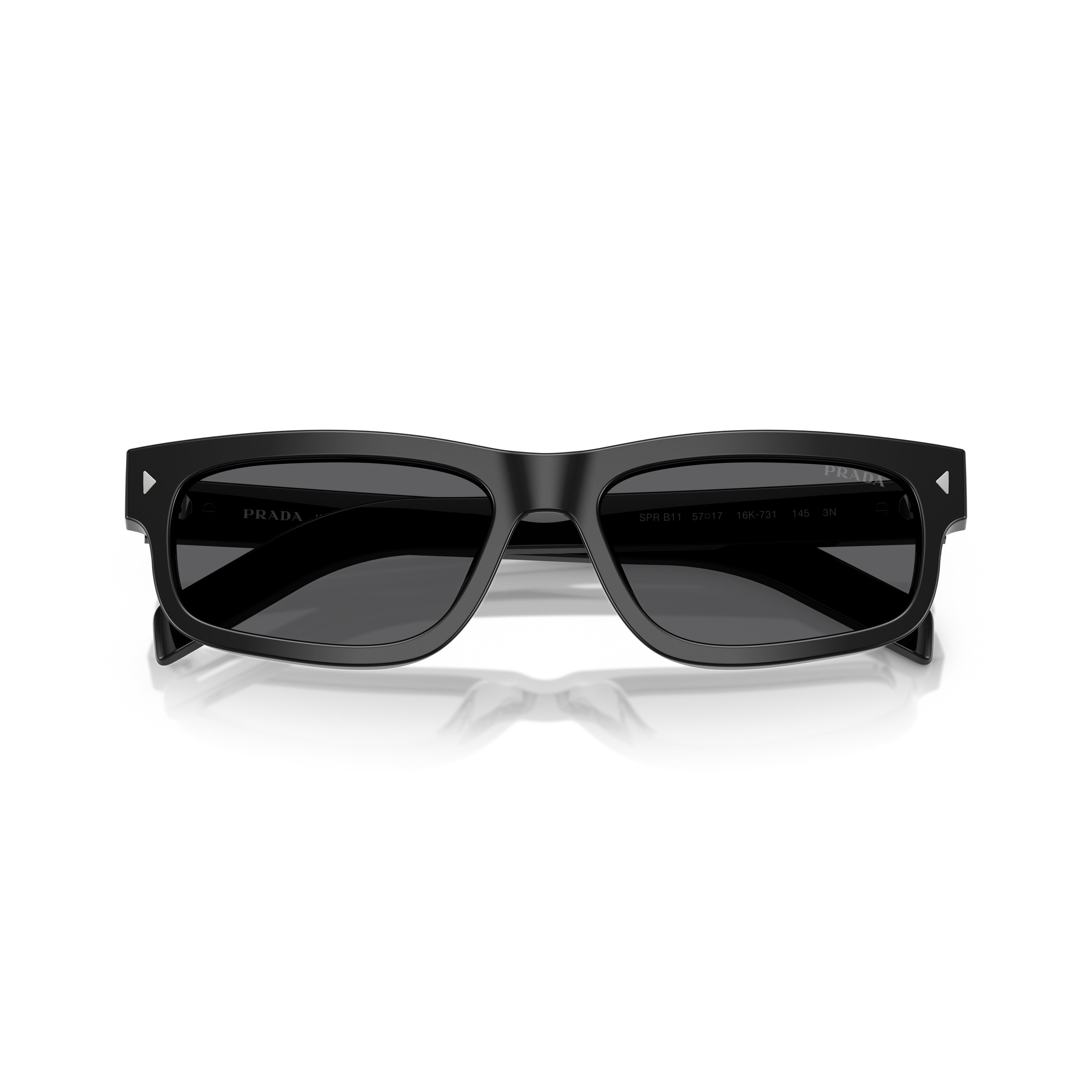 0Pr B11S Rectangular Acetate Sunglasses