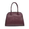 Women's Janice Satchel Bag In Burgundy