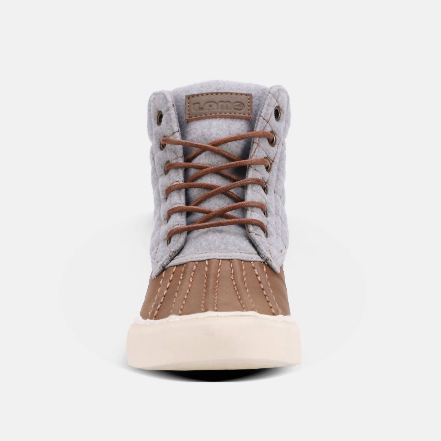 Women's Alta Lace-Up Boot In Grey & Chestnut