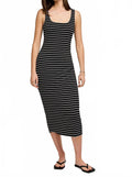 Marley Midi Dress In Black