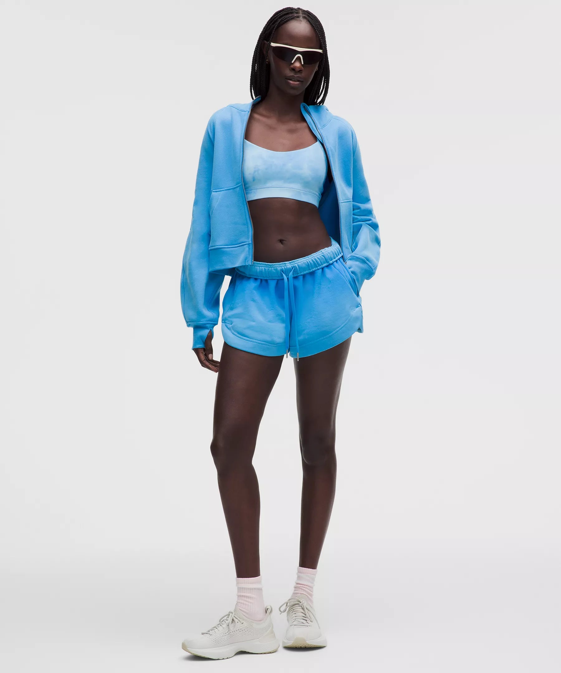 Scuba Oversized Mid-Rise Dolphin-Hem Short 3"