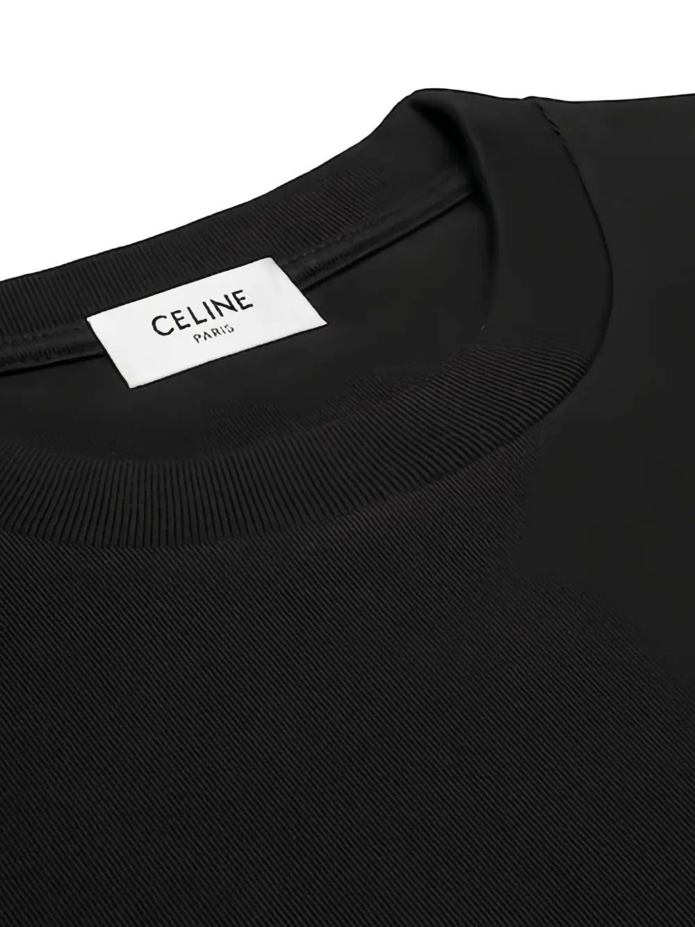 Celine Men Cotton Jersey T-Shirt