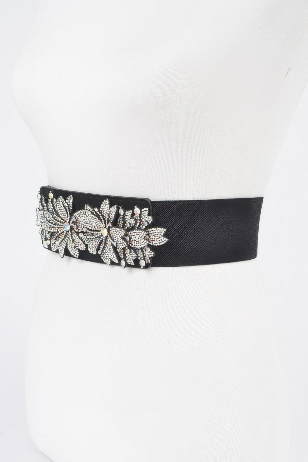Ab Stone Flower Elastic Belt