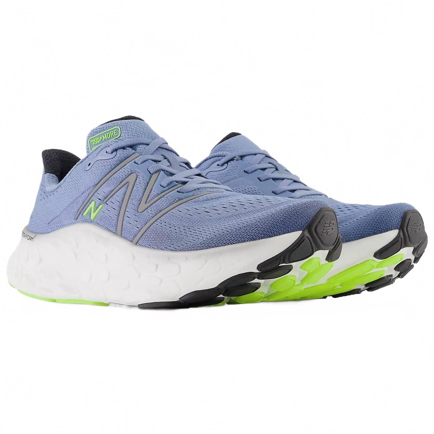 Men's Champions More V4 Running Shoes In Mercury Blue