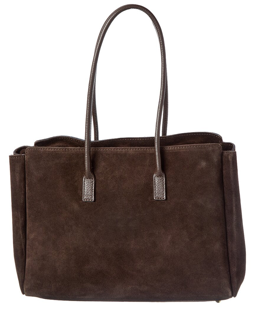Isabella Rossetti Aurelia Suede Handbag