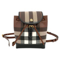 Canvas Check Micro Backpack