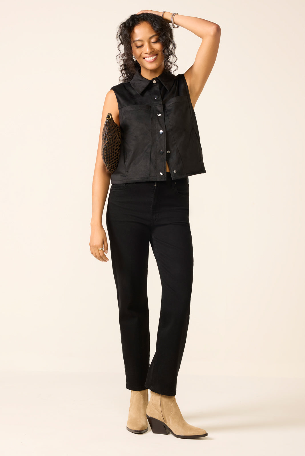 Women's Reagan Faux Suede Vest