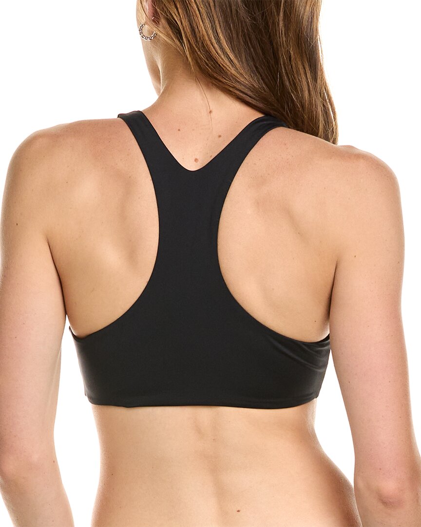 WeWoreWhat Zip Front Racerback Top
