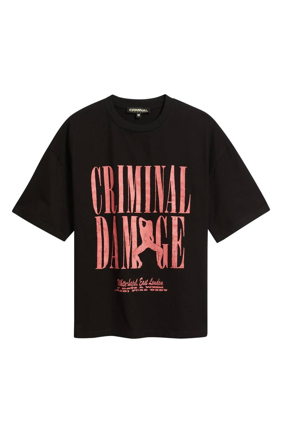 Striptease T-Shirt In Black