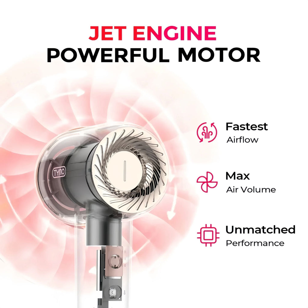 TYMO Airhype Compact High-Speed Hair Dryer