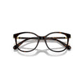 0Sk2002 Oversized Square Frame Eyeglasses with Cat-Eye Silhouette