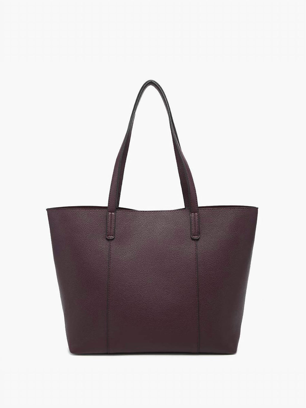 Women's Millie Classic Paneled Tote Bag In Dark Plum