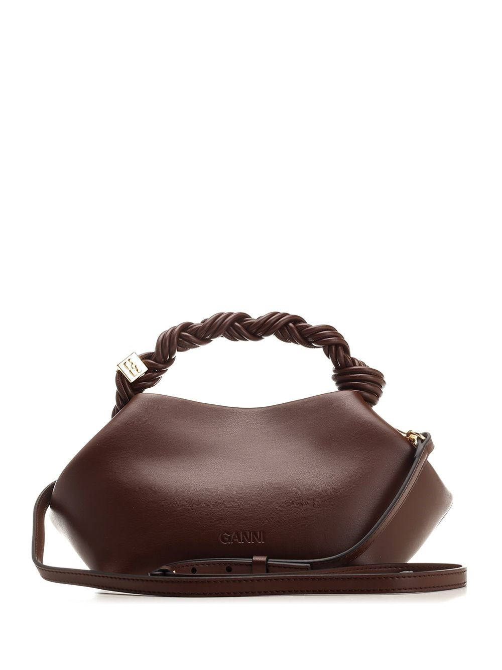 Ganni Women "Bou" Recycled Leather Handbag