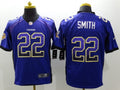 Men's Minnesota Vikings Harrison Smith #22 Purple Player Game Jersey1