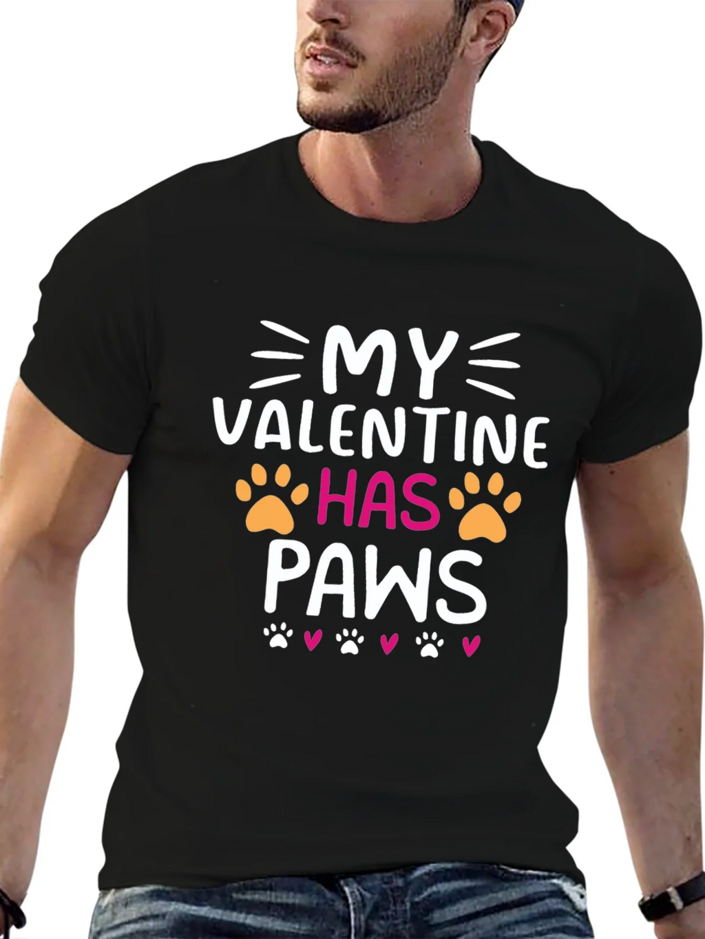 My Valentine Has Paws T-Shirt