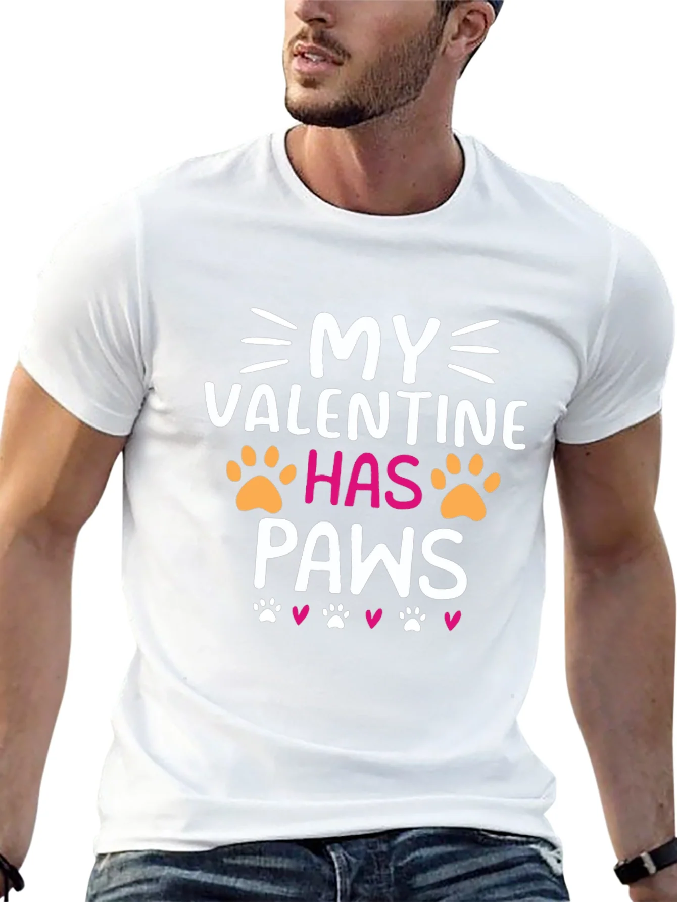 My Valentine Has Paws T-Shirt