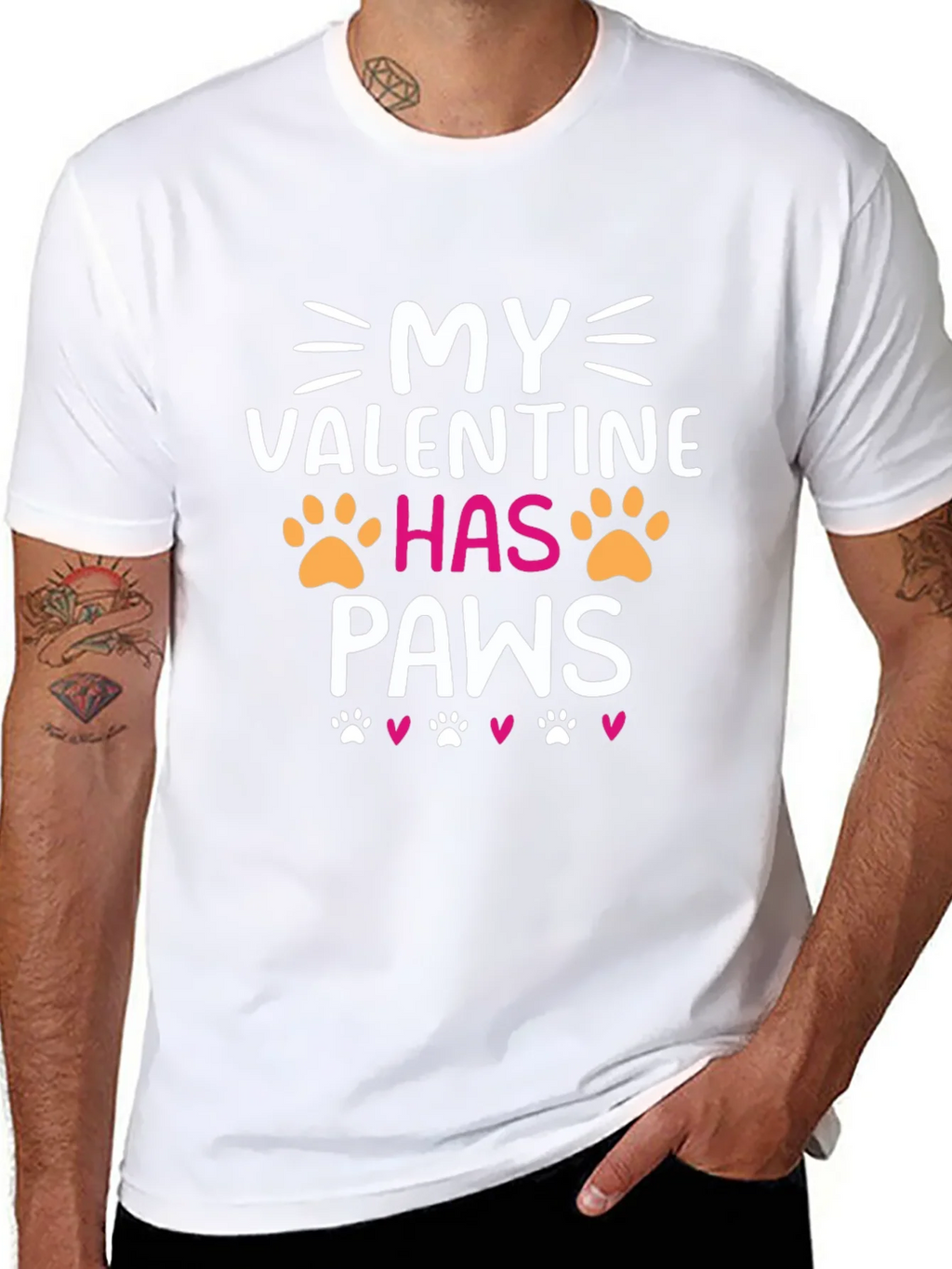 My Valentine Has Paws T-Shirt