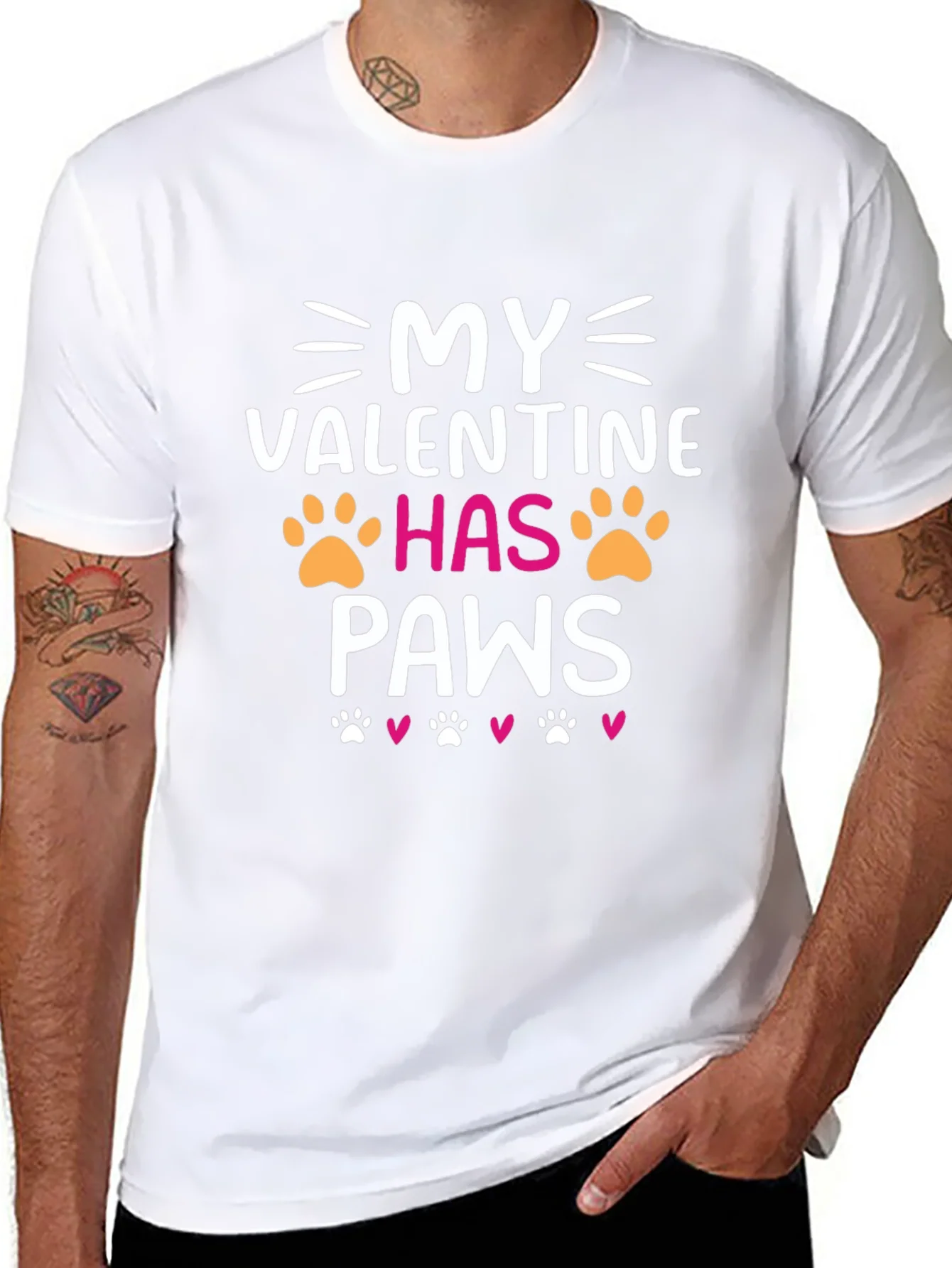 My Valentine Has Paws T-Shirt