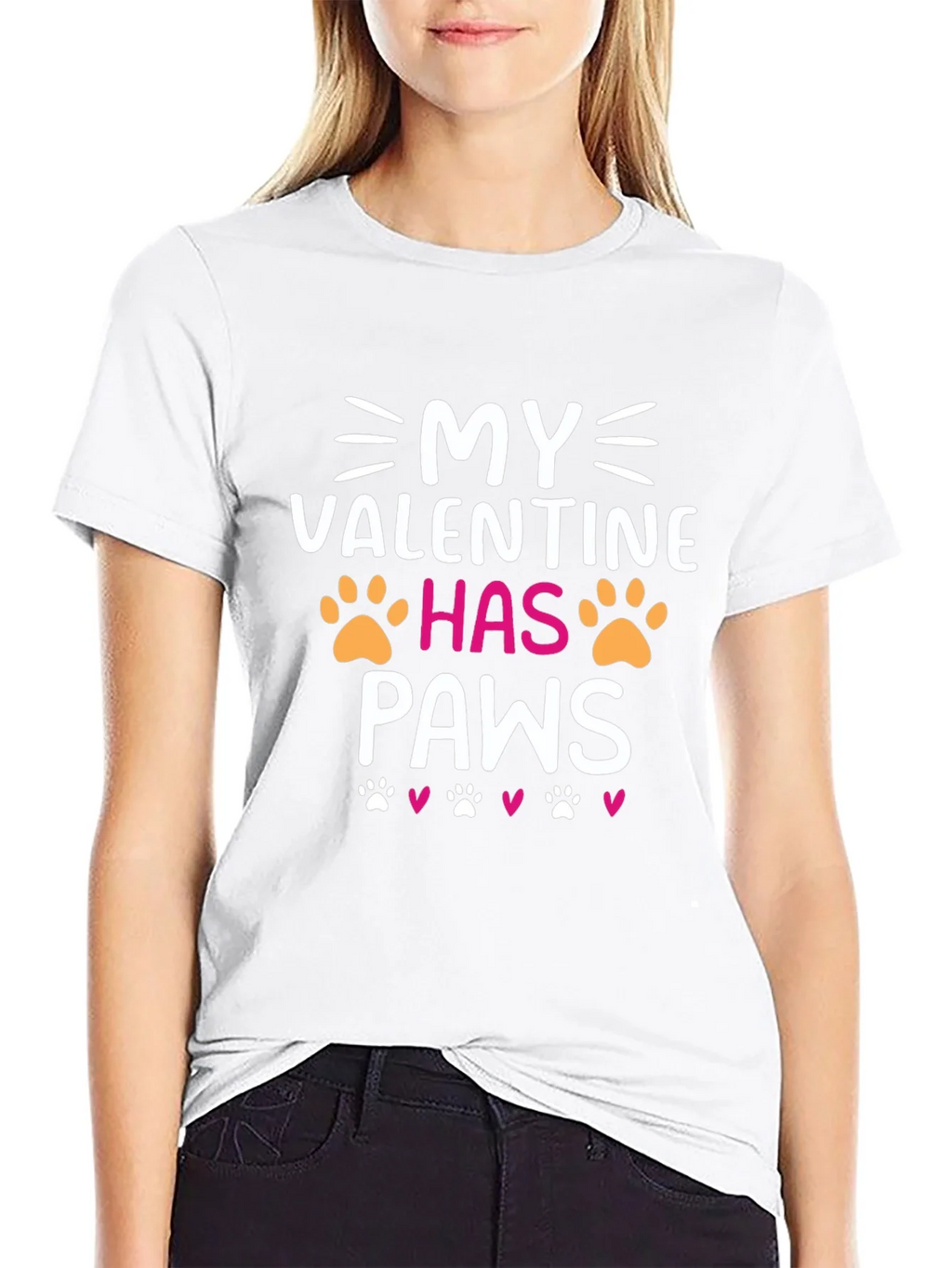My Valentine Has Paws T-Shirt