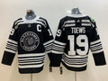 Men's Chicago Blackhawks Jonathan Toews #19 Black Breakaway jersey